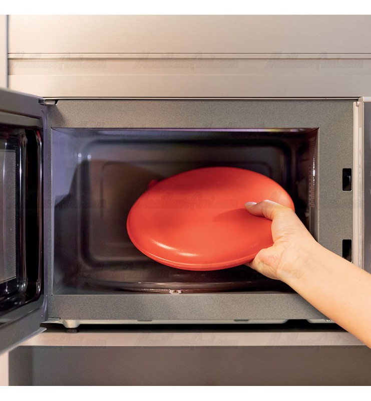 Coussin chauffant à réchauffer au microondes
