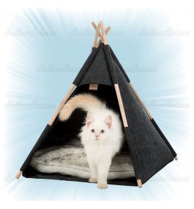 Abri tipi pour chat